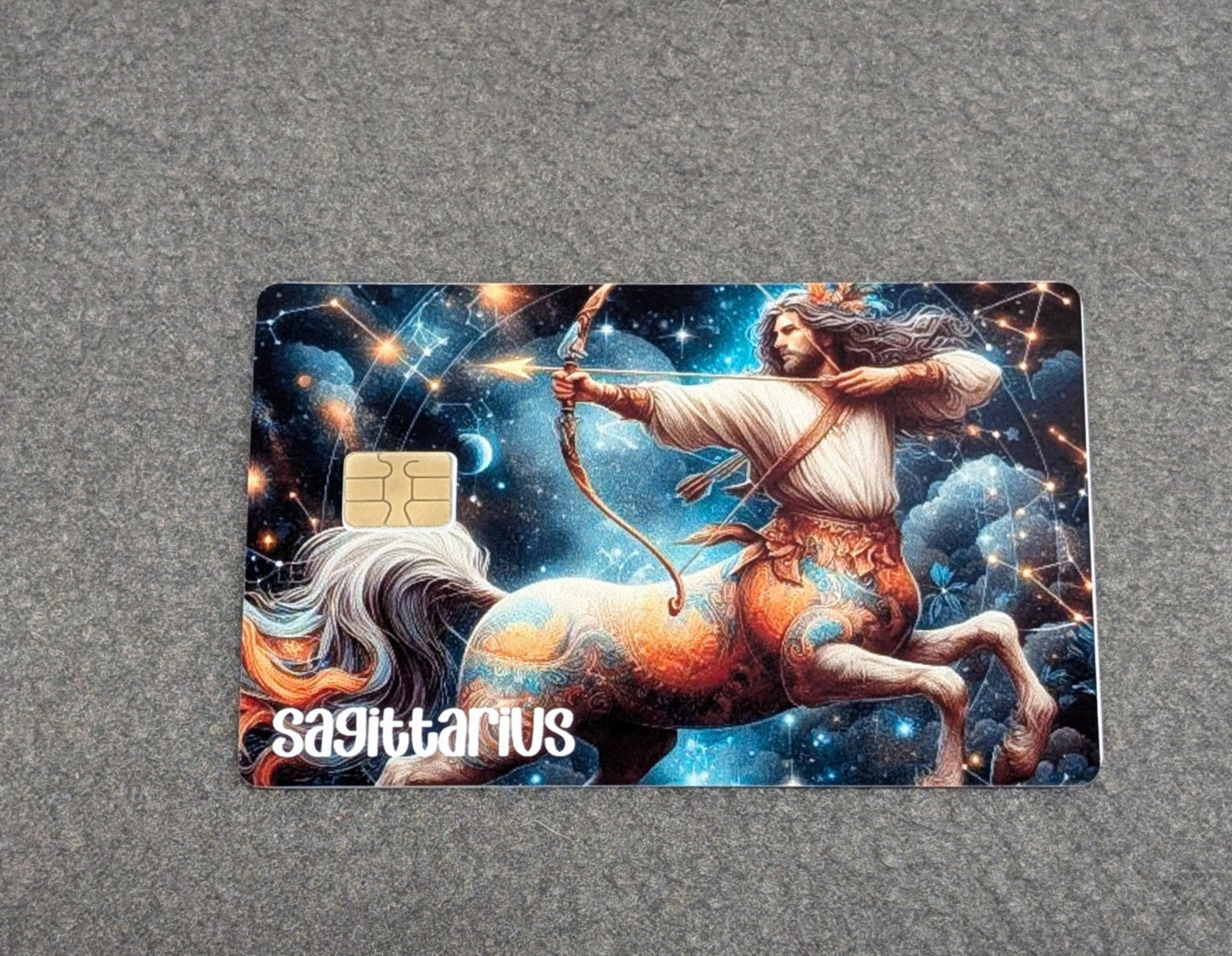 Sagittarius Zodiac Sign Credit/Debit Card Sticker, Skin, Cover
