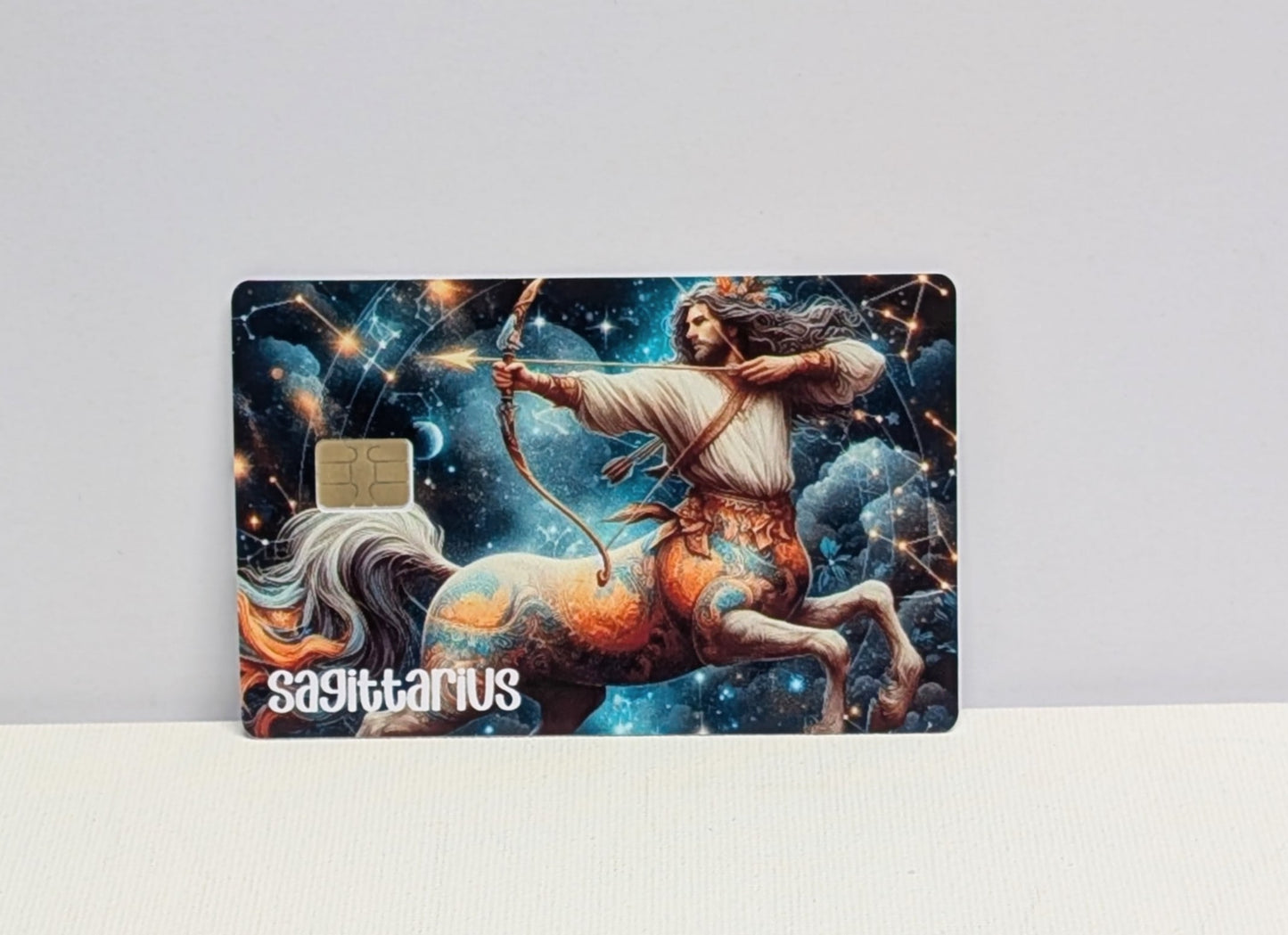 Sagittarius Zodiac Sign Credit/Debit Card Sticker, Skin, Cover