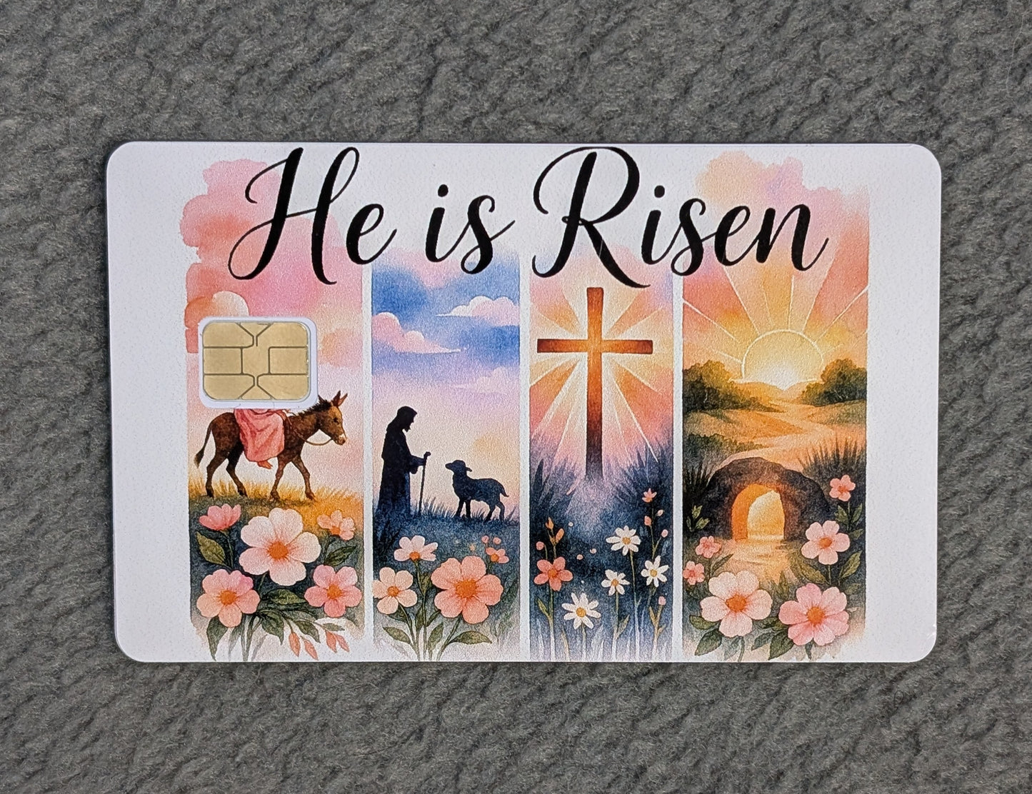 He is Risen #82 Card Protector Sticker, Overlay, Decorative Only