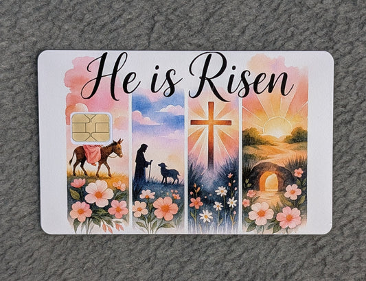 He is Risen #82 Card Protector Sticker, Overlay, Decorative Only