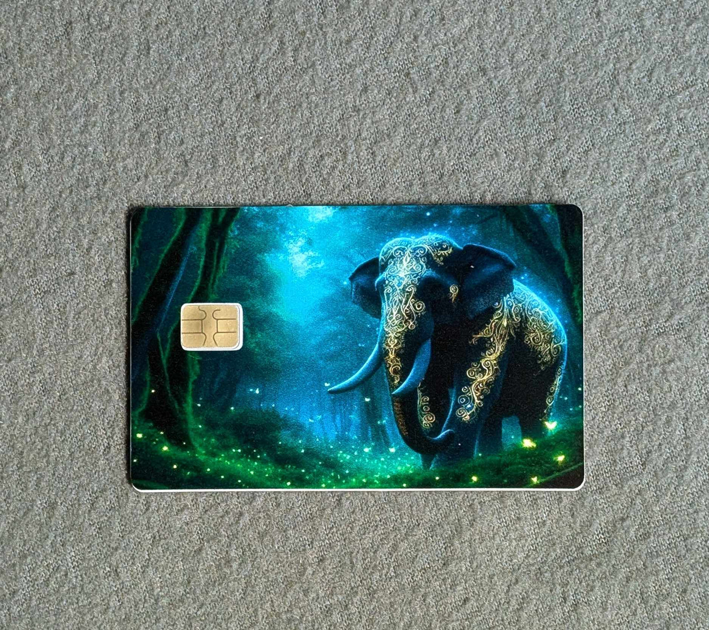 Mystical Elephant Credit/Debit Card Sticker, Skin, Cover