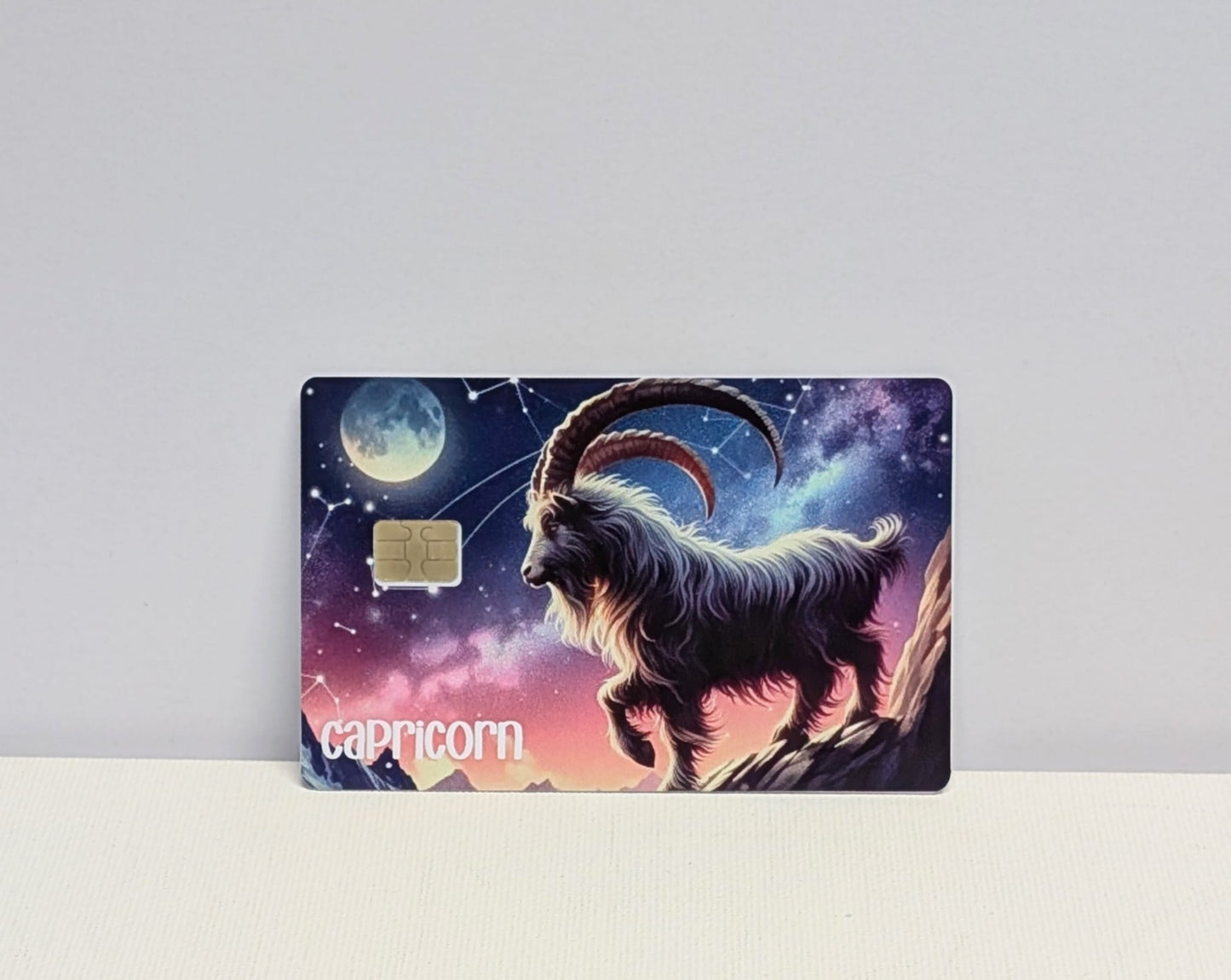 Capricorn Zodiac Sign Credit/Debit Card Sticker, Skin, Cover