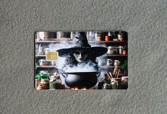 Witches Brew Credit/Debit Card Sticker, Skin, Cover
