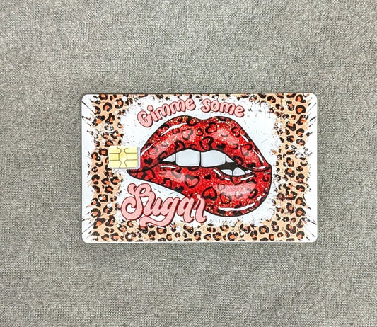 Sugar Credit/Debit Card Sticker, Skin, Cover