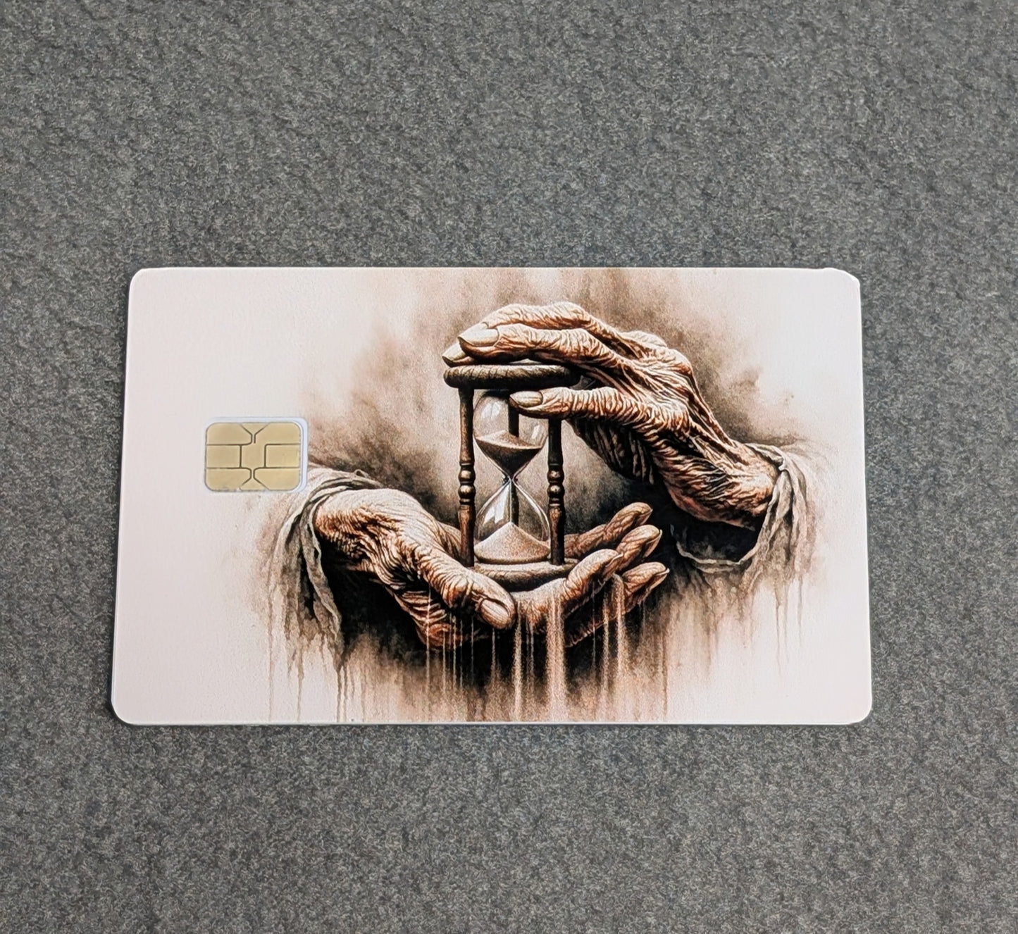 Hands of Time Credit/Debit Card Sticker, Skin, Cover