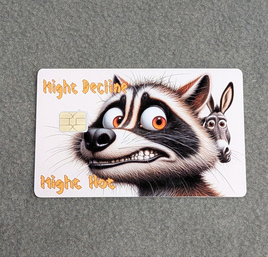 What Donkey Might Decline Might Not Credit/Debit Card Sticker, Skin, Cover