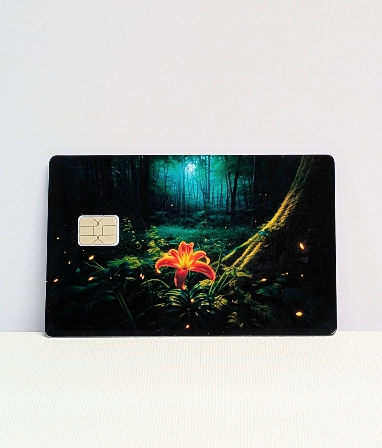 Growth is in Silence Credit/Debit Card Sticker, Skin, Cover