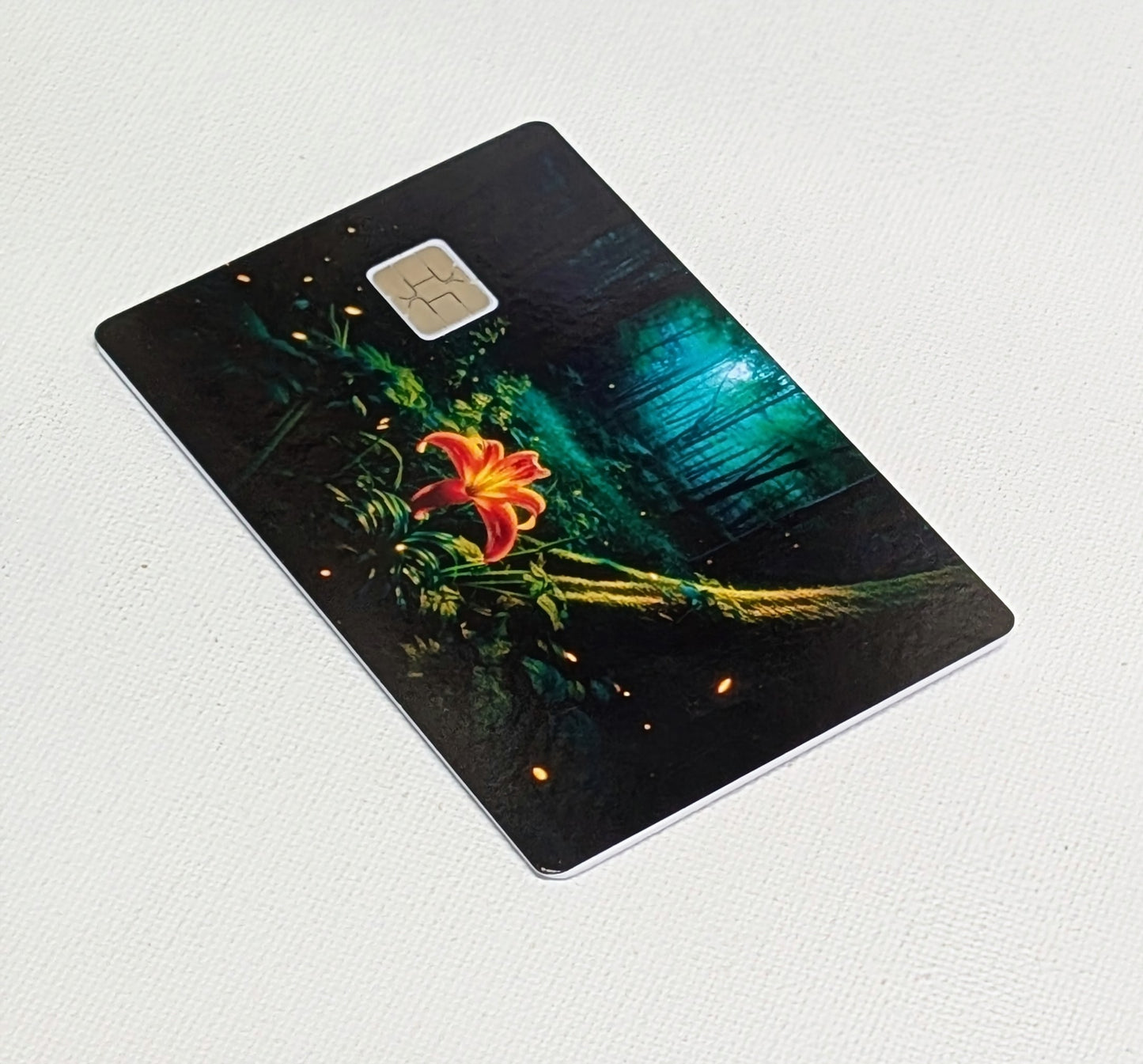 Growth is in Silence Credit/Debit Card Sticker, Skin, Cover