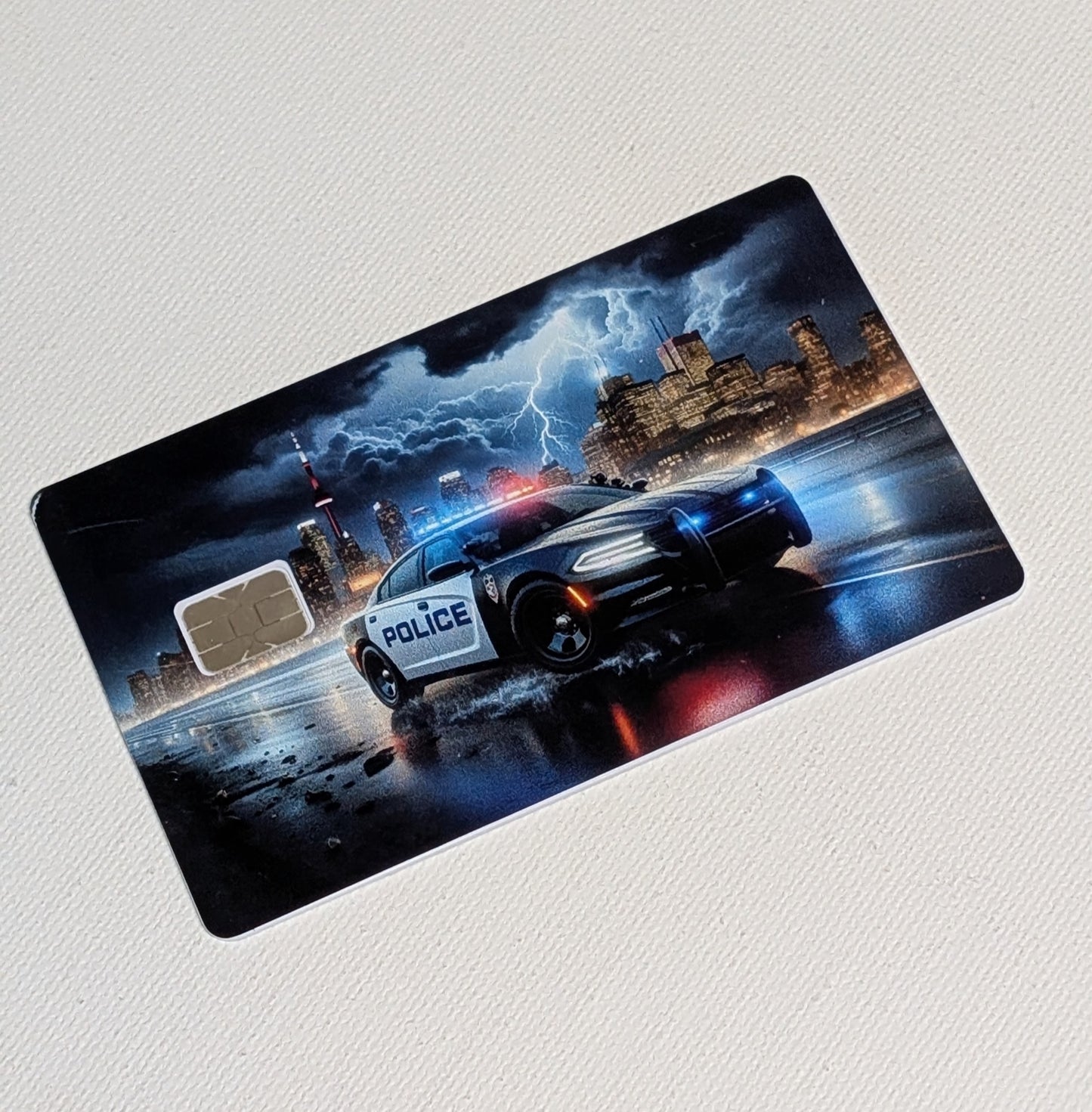 Back the Blue Credit/Debit Card Sticker, Skin, Cover