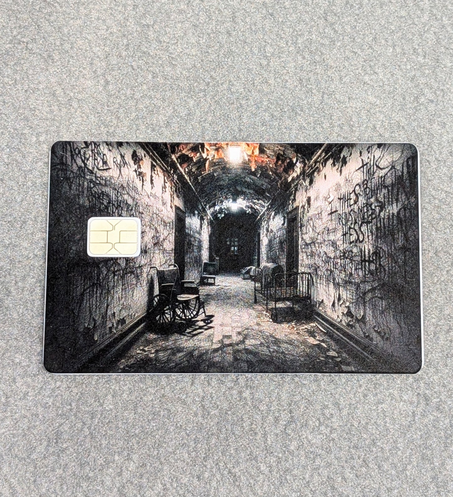 Asylum Credit/Debit Card Sticker, Skin, Cover