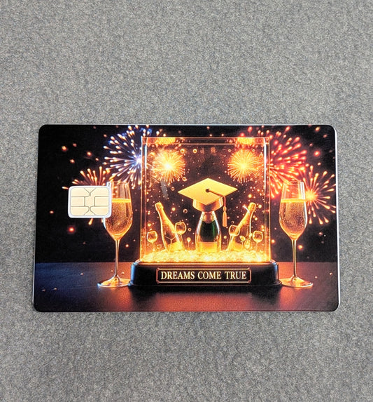 Dreams Come True Credit/Debit Card Sticker, Skin, Cover