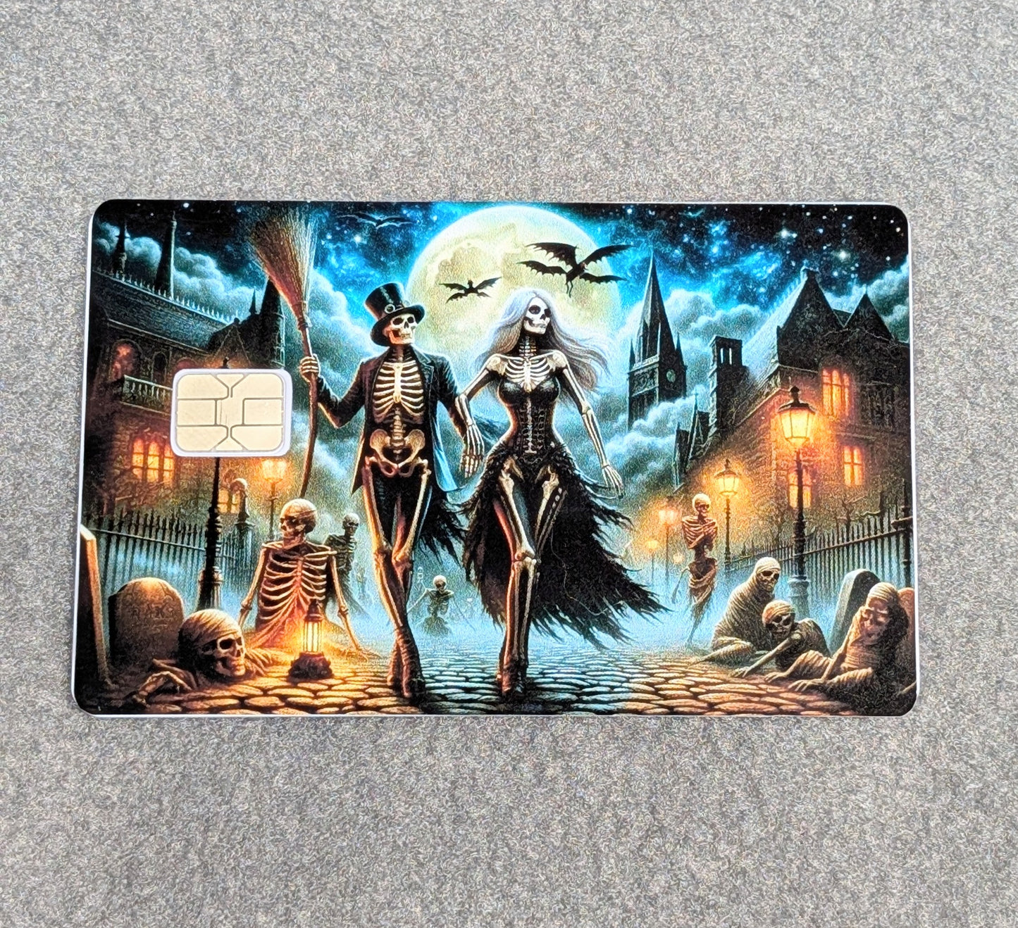Till Death Credit/Debit Card Sticker, Skin, Cover