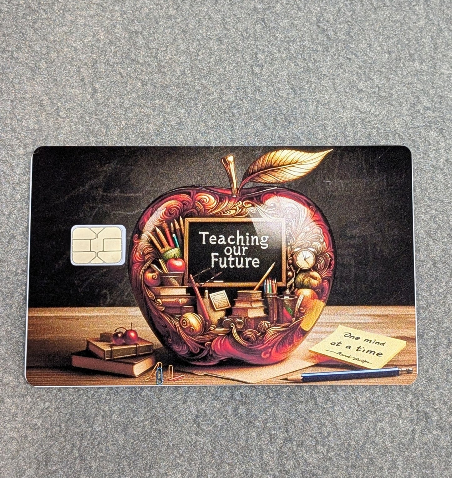 Teaching our Future Credit/Debit Card Sticker, Skin, Cover