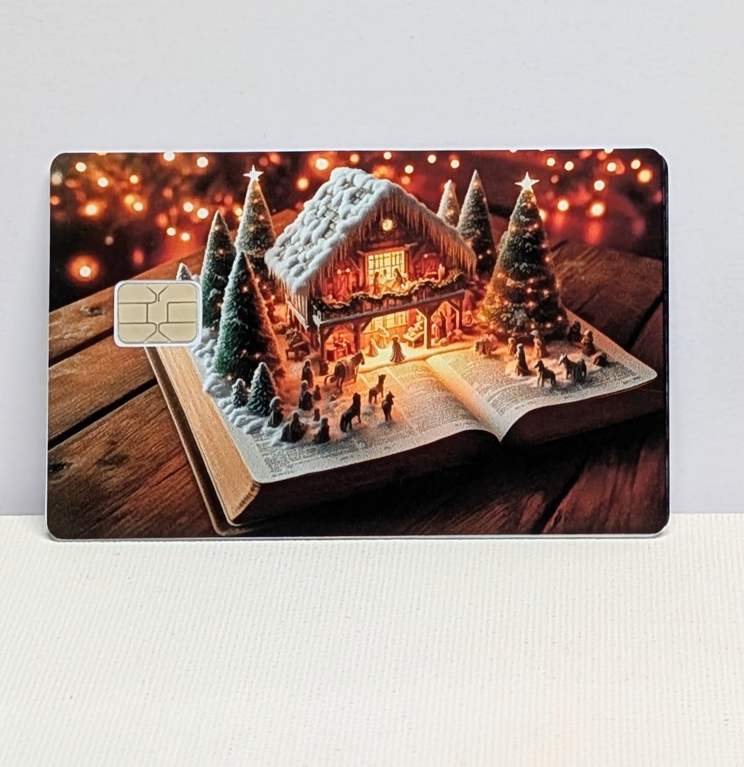 Nativity Scene Credit/Debit Card Sticker, Skin, Cover