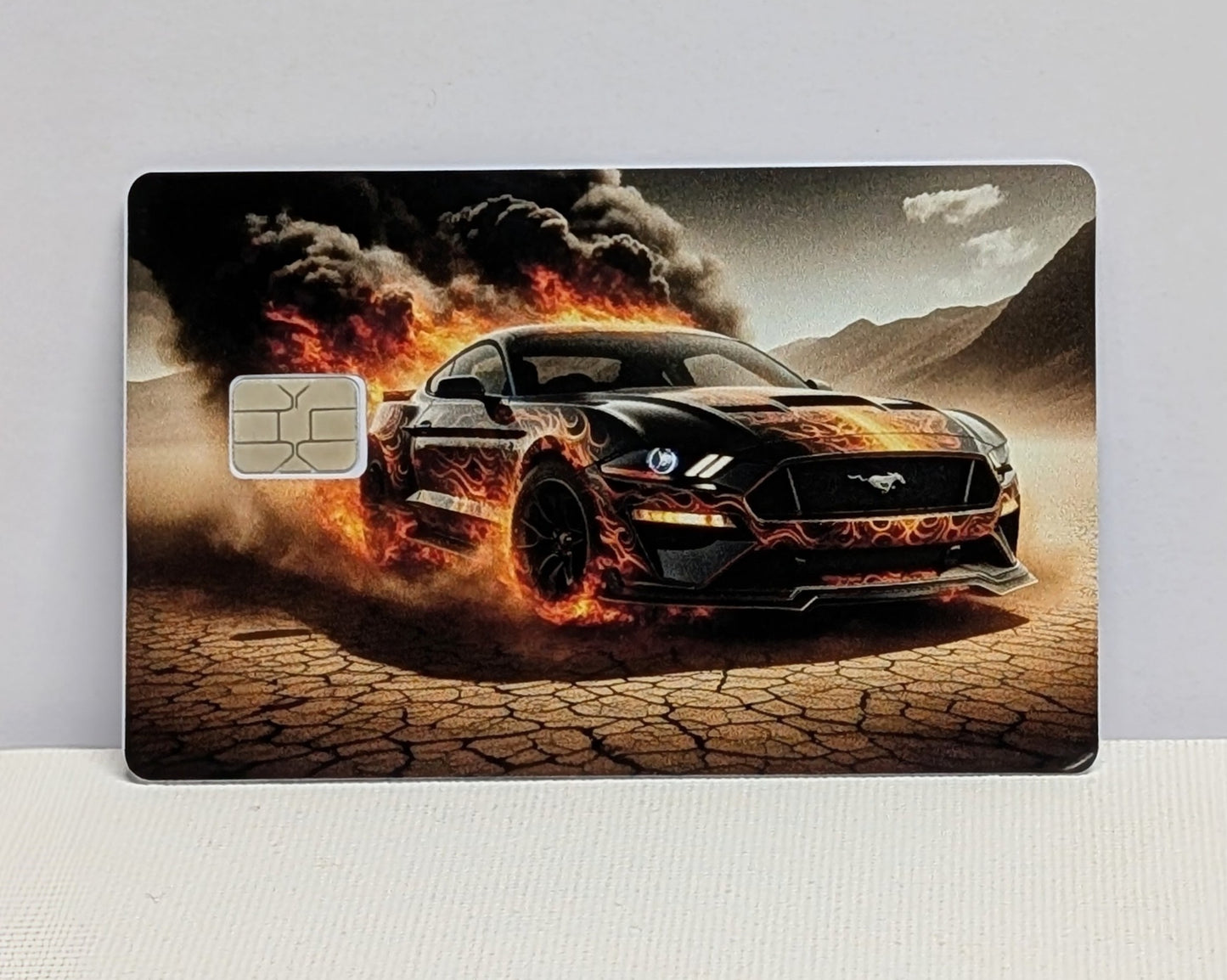 Fire Stallion Credit/Debit Card Sticker, Skin, Cover