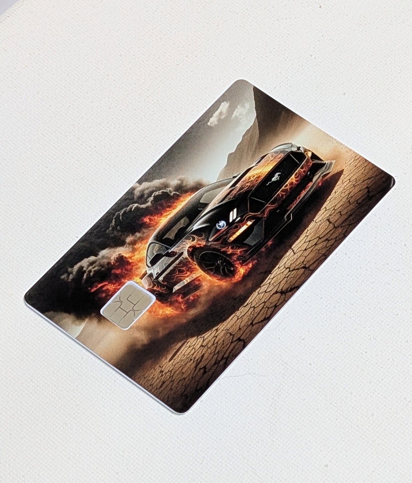 Fire Stallion Credit/Debit Card Sticker, Skin, Cover