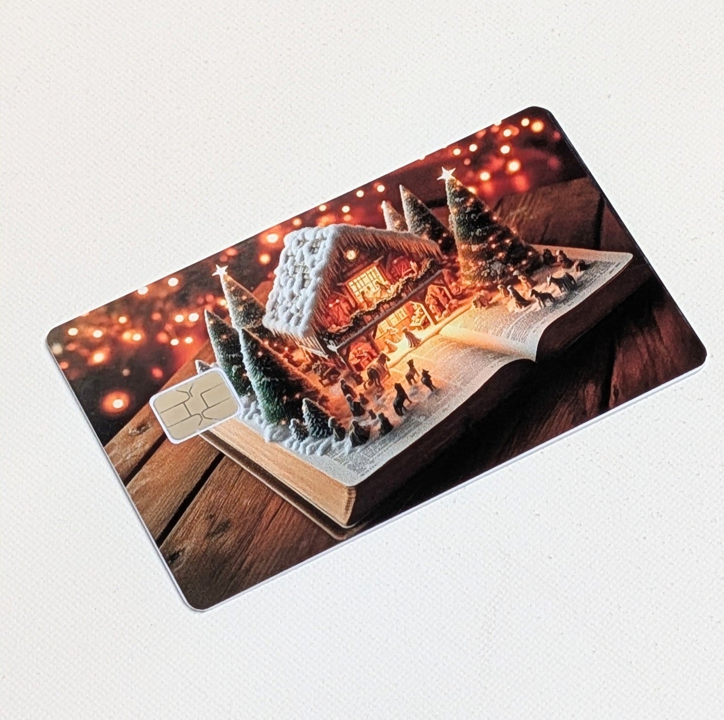 Nativity Scene Credit/Debit Card Sticker, Skin, Cover