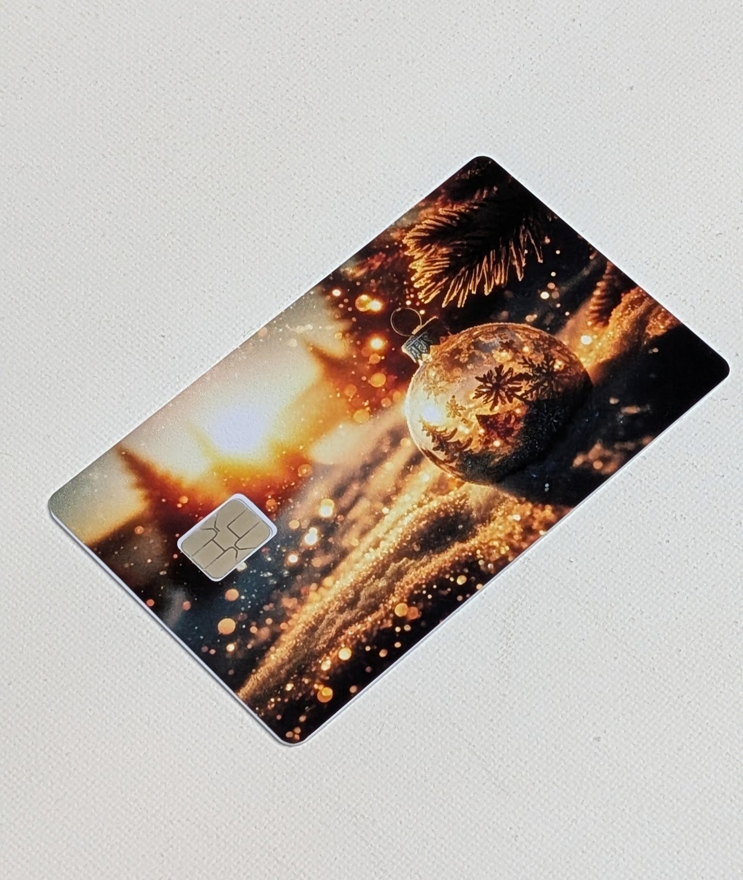 Glistening Snow Credit/Debit Card Sticker, Skin, Cover