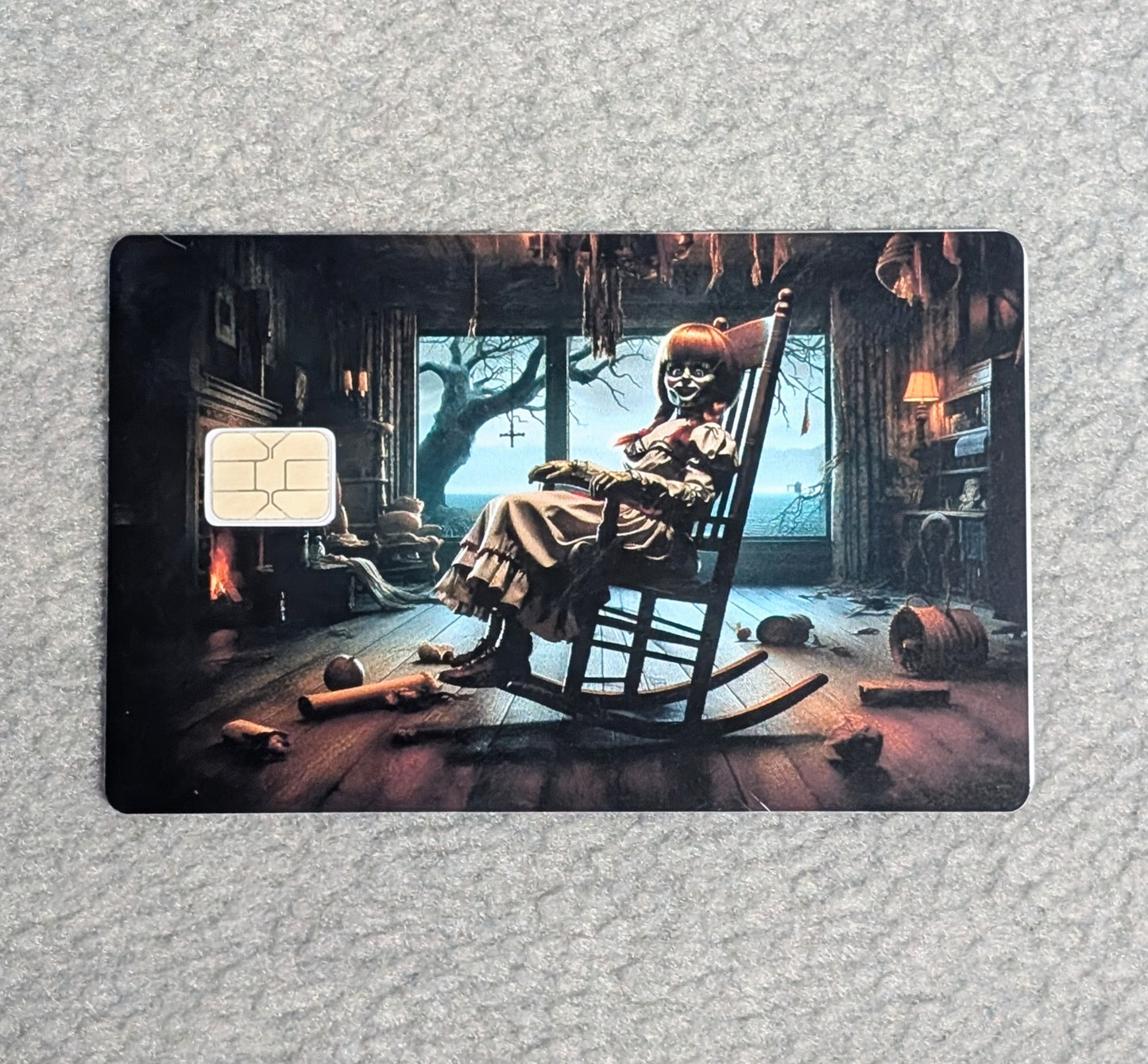 Doll of Evil Credit/Debit Card Sticker, Skin, Cover