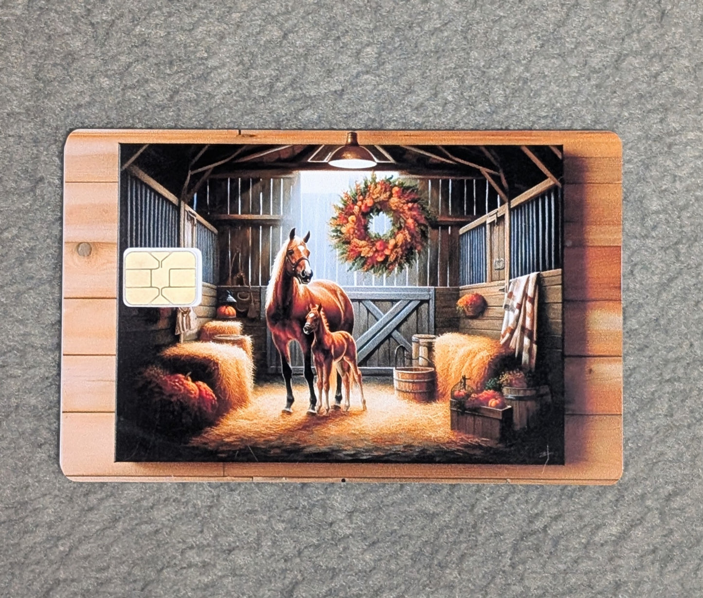 Autumn Baby Credit/Debit Card Sticker, Skin, Cover