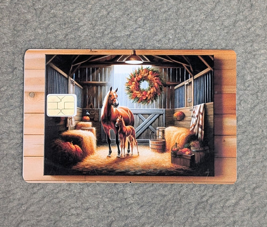 Autumn Baby Credit/Debit Card Sticker, Skin, Cover