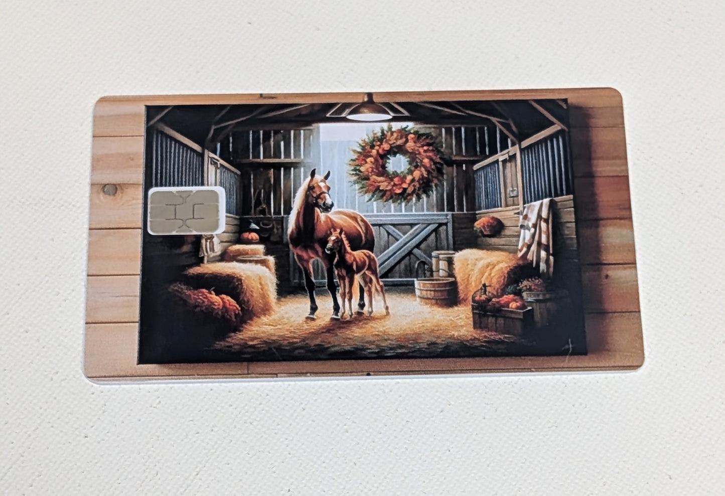 Autumn Baby Credit/Debit Card Sticker, Skin, Cover