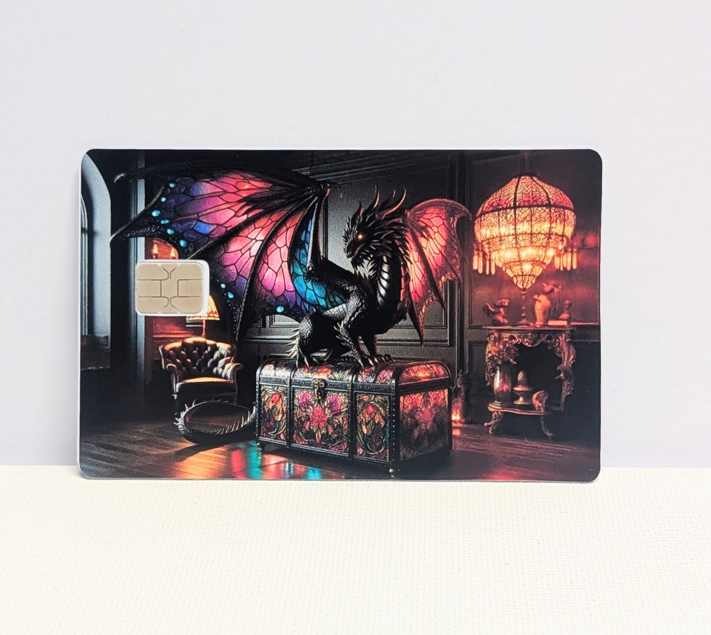 Crystal Dragon Credit/Debit Card Sticker, Skin, Cover