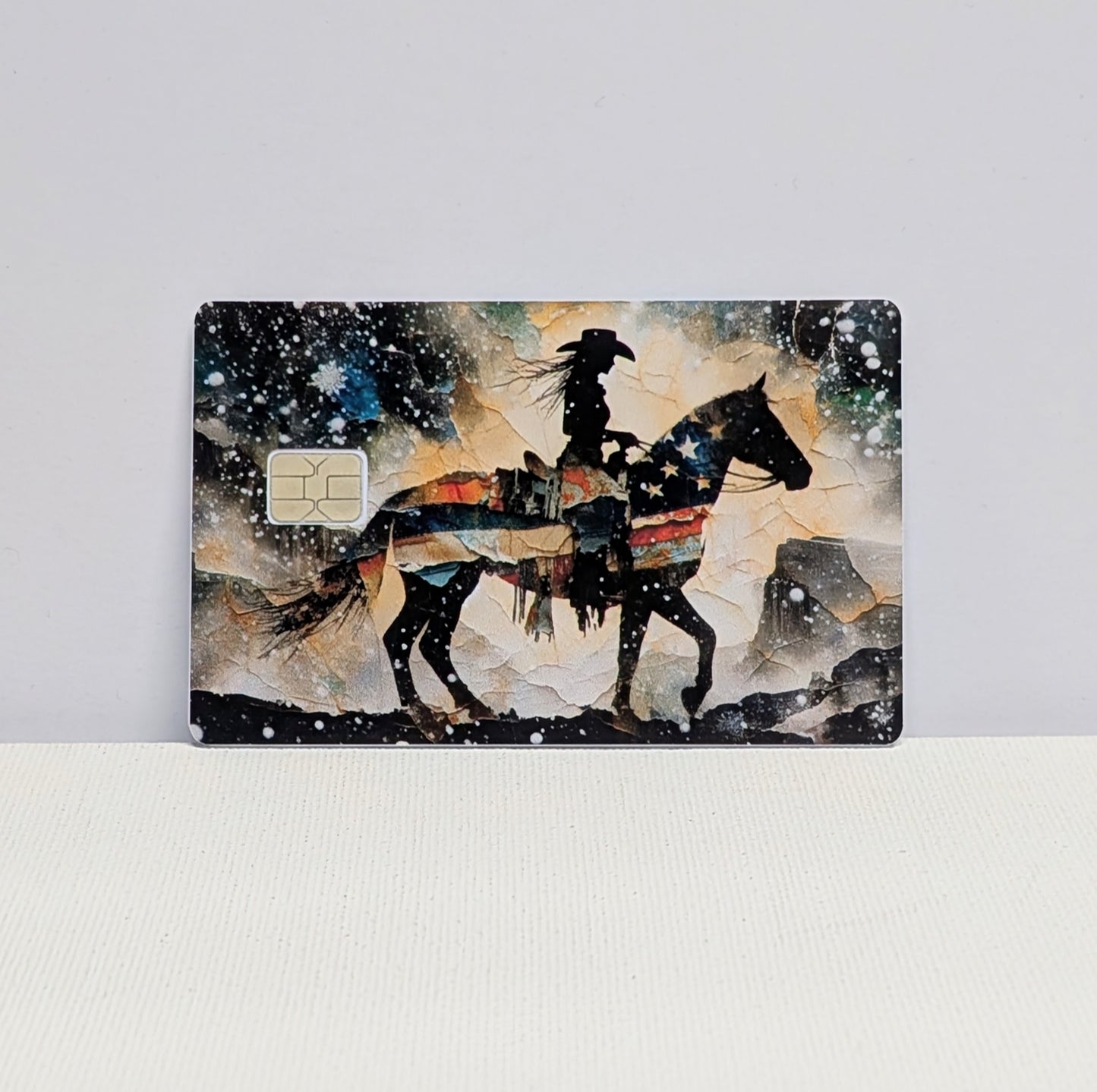 Gitty Up Gal Credit/Debit Card Sticker, Skin, Cover