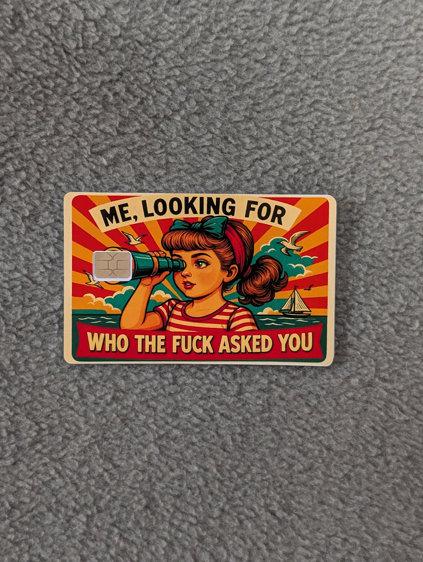 Searching Credit/Debit Card Sticker, Skin, Cover