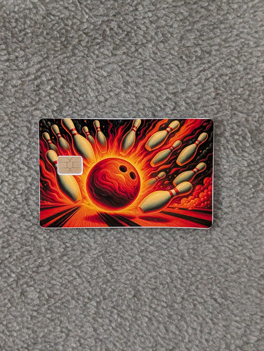 Bowling Credit/Debit Card Sticker, Skin, Cover