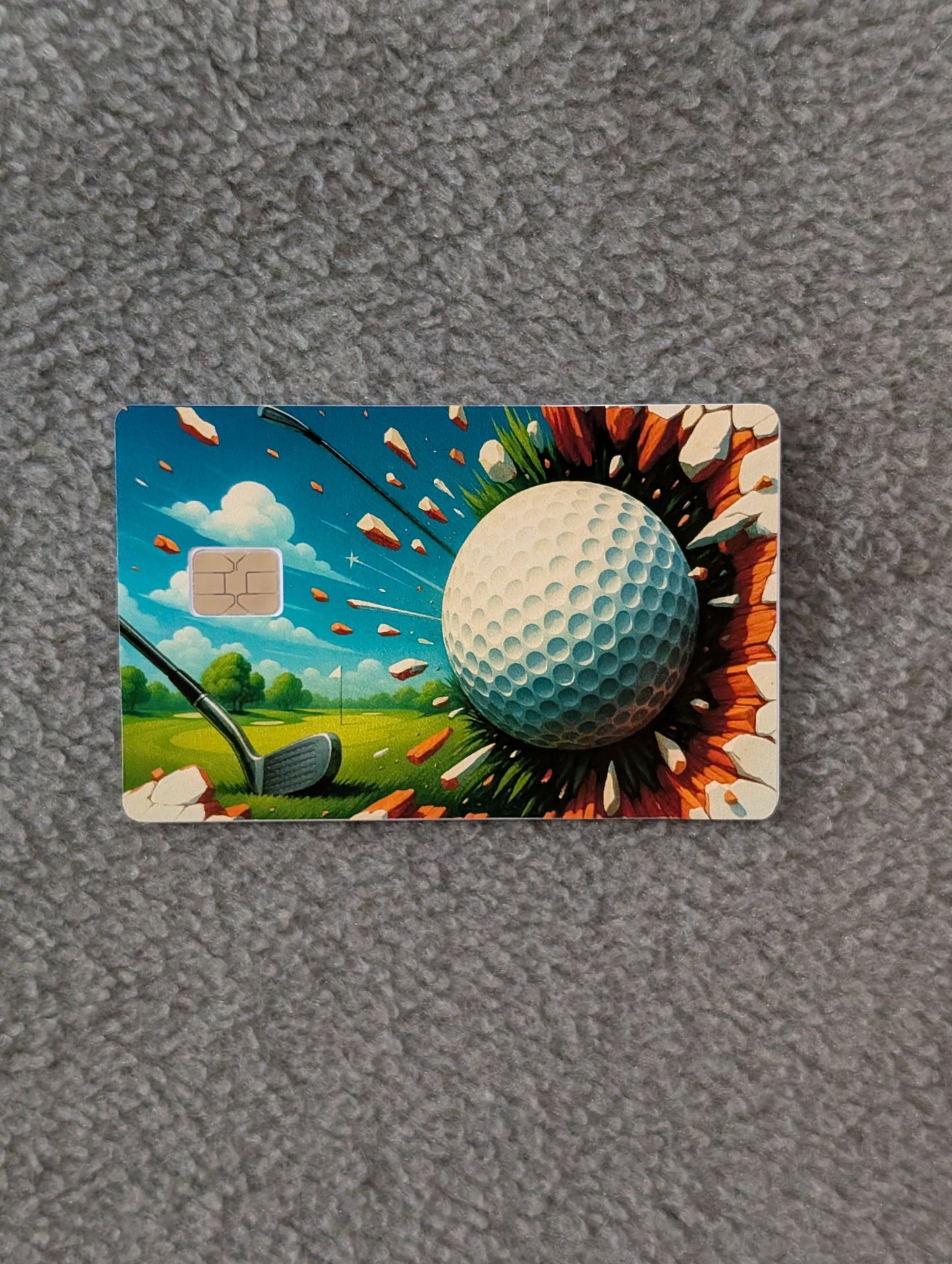 Golf Credit/Debit Card Sticker, Skin, Cover