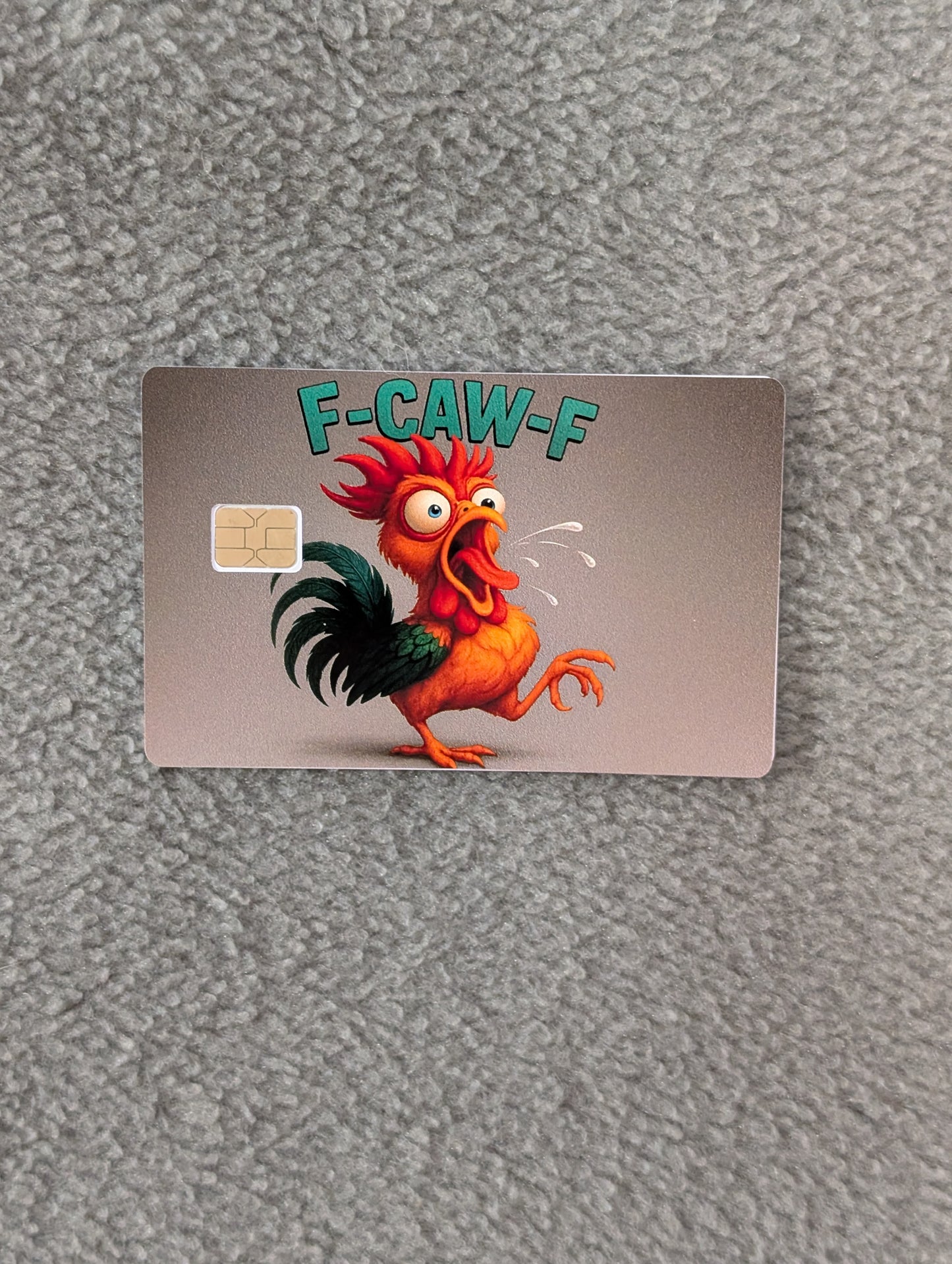 F-Caw-F Credit/Debit Card Sticker, Skin, Cover