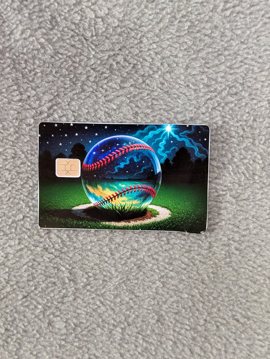 Baseball Credit/Debit Card Sticker, Skin, Cover