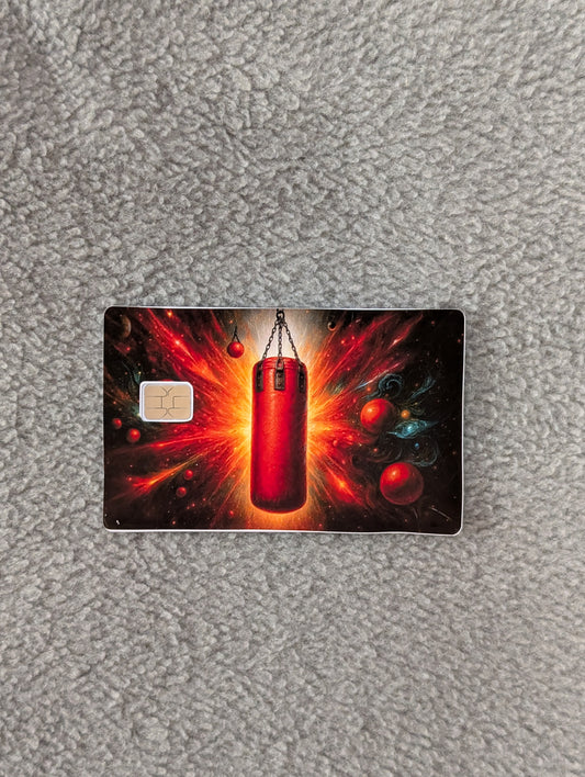 Boxing Credit/Debit Card Sticker, Skin, Cover