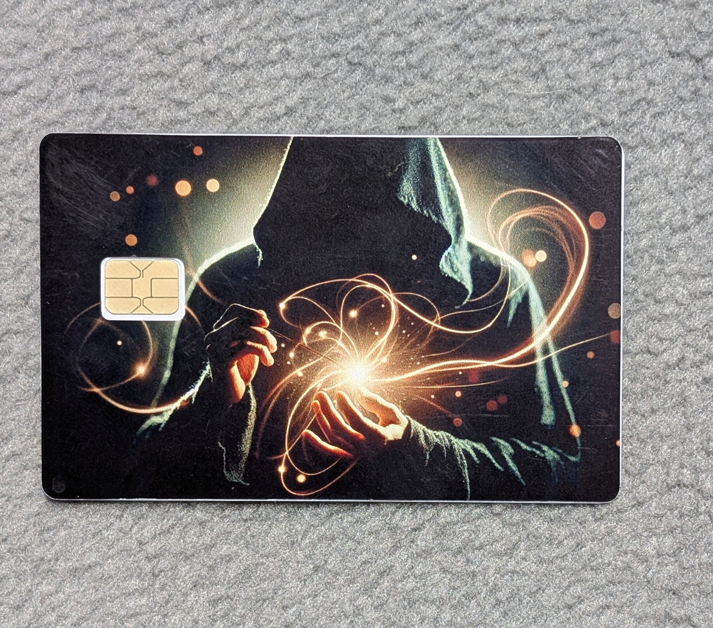 Sorcerer #229 Card Protector Sticker, Overlay, Decorative Only