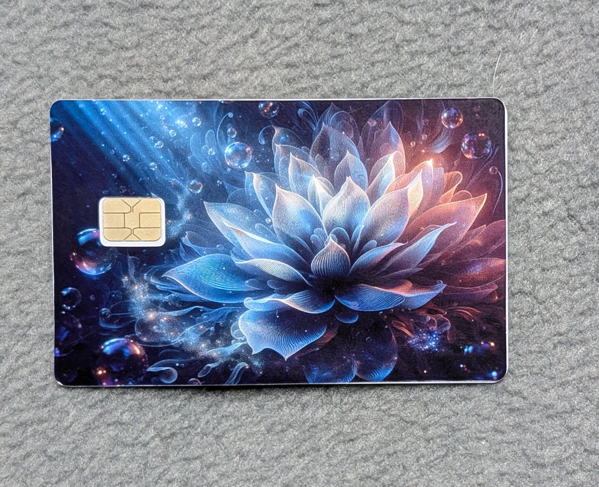 Underwater Flourishing #239 Card Protector Sticker, Overlay, Decorative Only