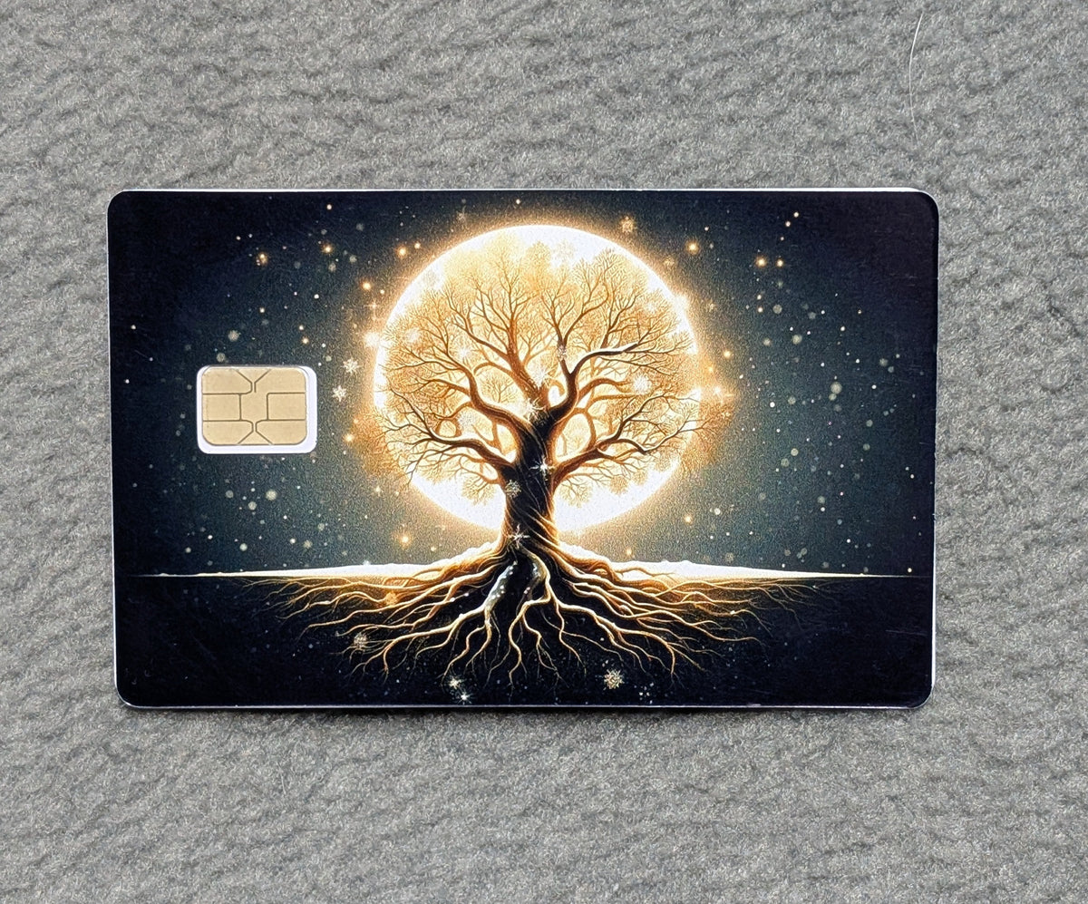 Deep Roots and Growth #240 Card Protector Sticker, Overlay, Decorative Only