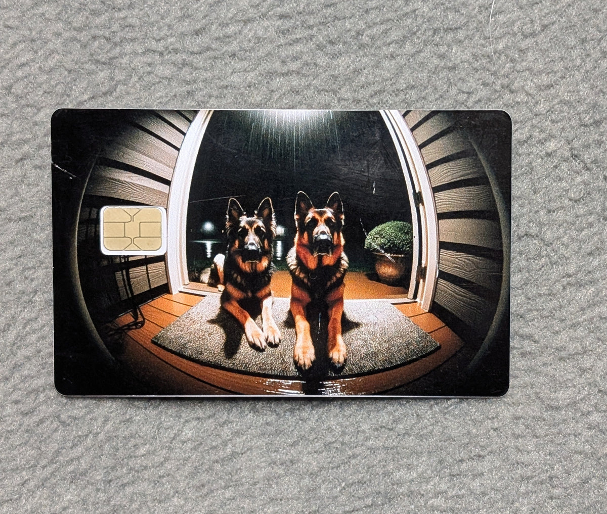 Let us in #241 Card Protector Sticker, Overlay, Decorative Only