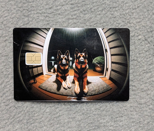 Let us in #241 Card Protector Sticker, Overlay, Decorative Only
