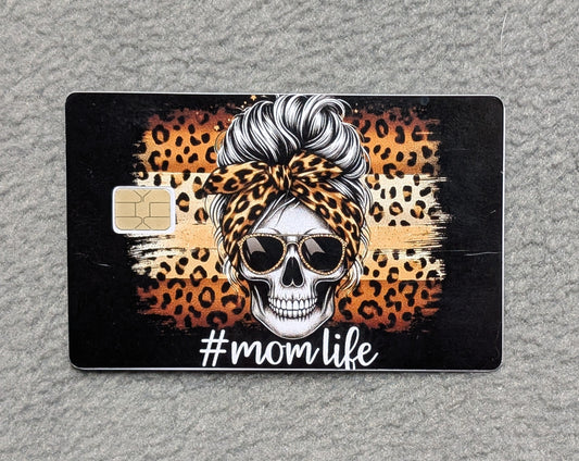 Mom Life #246 Card Protector Sticker, Overlay, Decorative Only