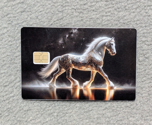 Magical Horse #254 Card Protector Sticker, Overlay, Decorative Only