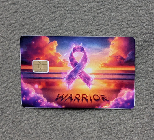 Warrior #261 Card Protector Sticker, Overlay, Decorative Only