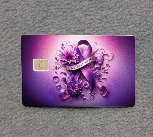 Domestic Survivor #262 Card Protector Sticker, Overlay, Decorative Only