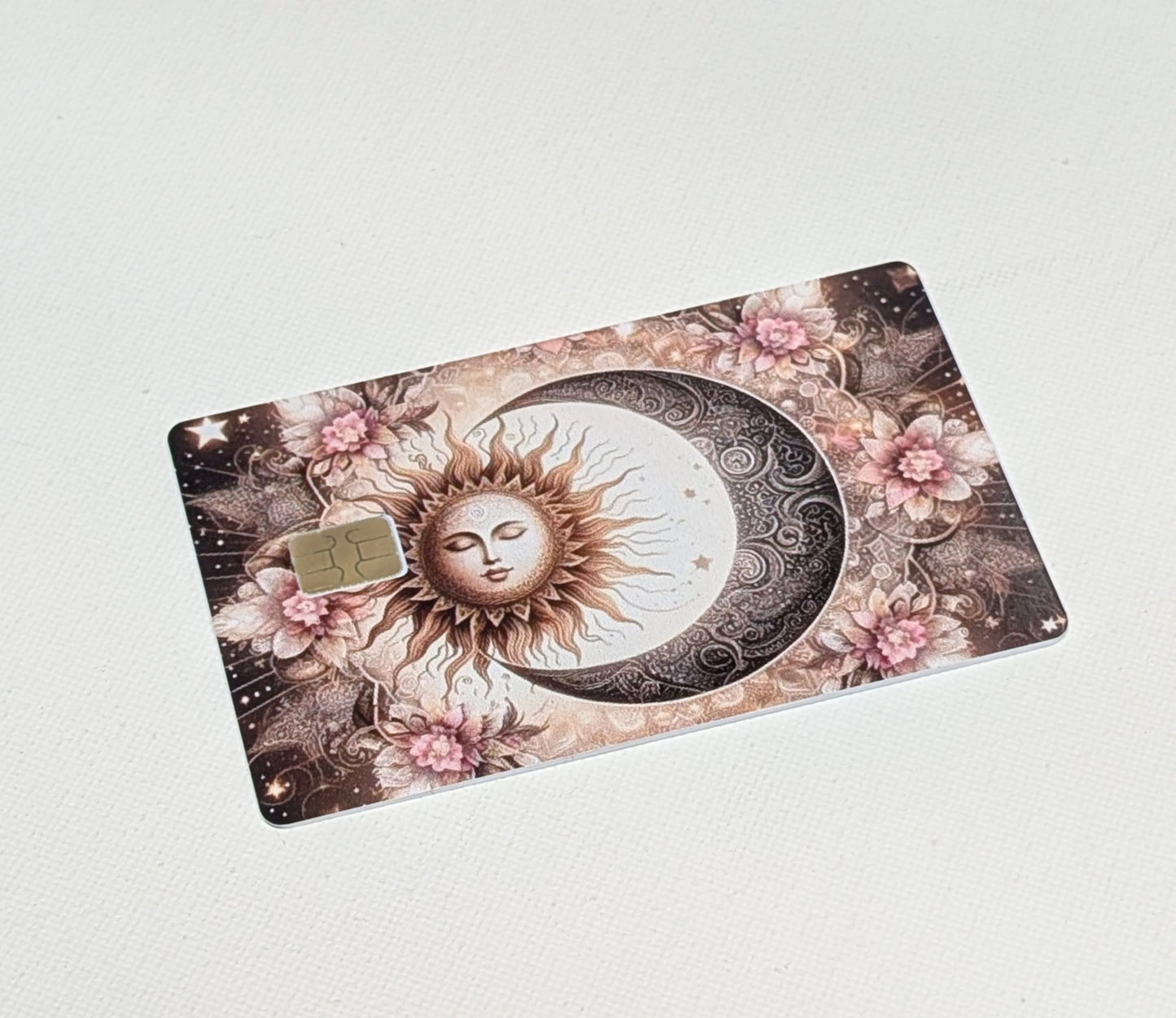 Sun & Moon Credit/Debit Card Sticker, Skin, Cover