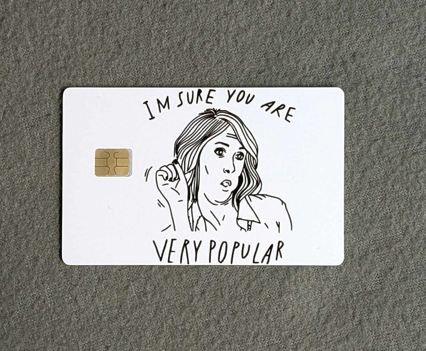 VERY Popular Credit/Debit Card Sticker, Skin, Cover
