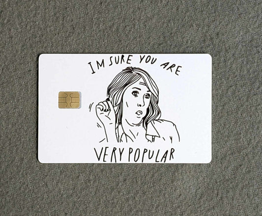 VERY Popular Credit/Debit Card Sticker, Skin, Cover