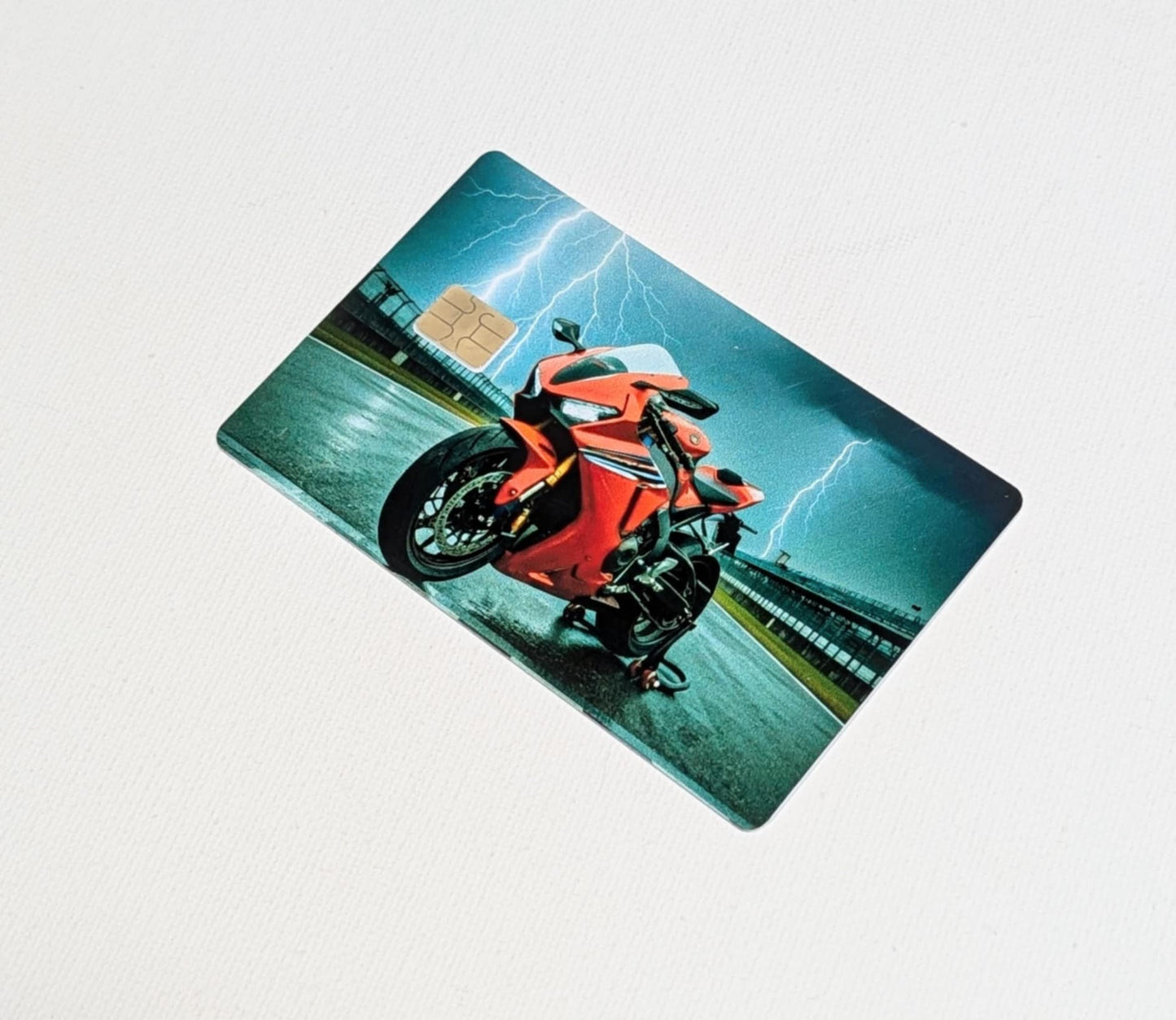 Red Storm Credit/Debit Card Sticker, Skin, Cover