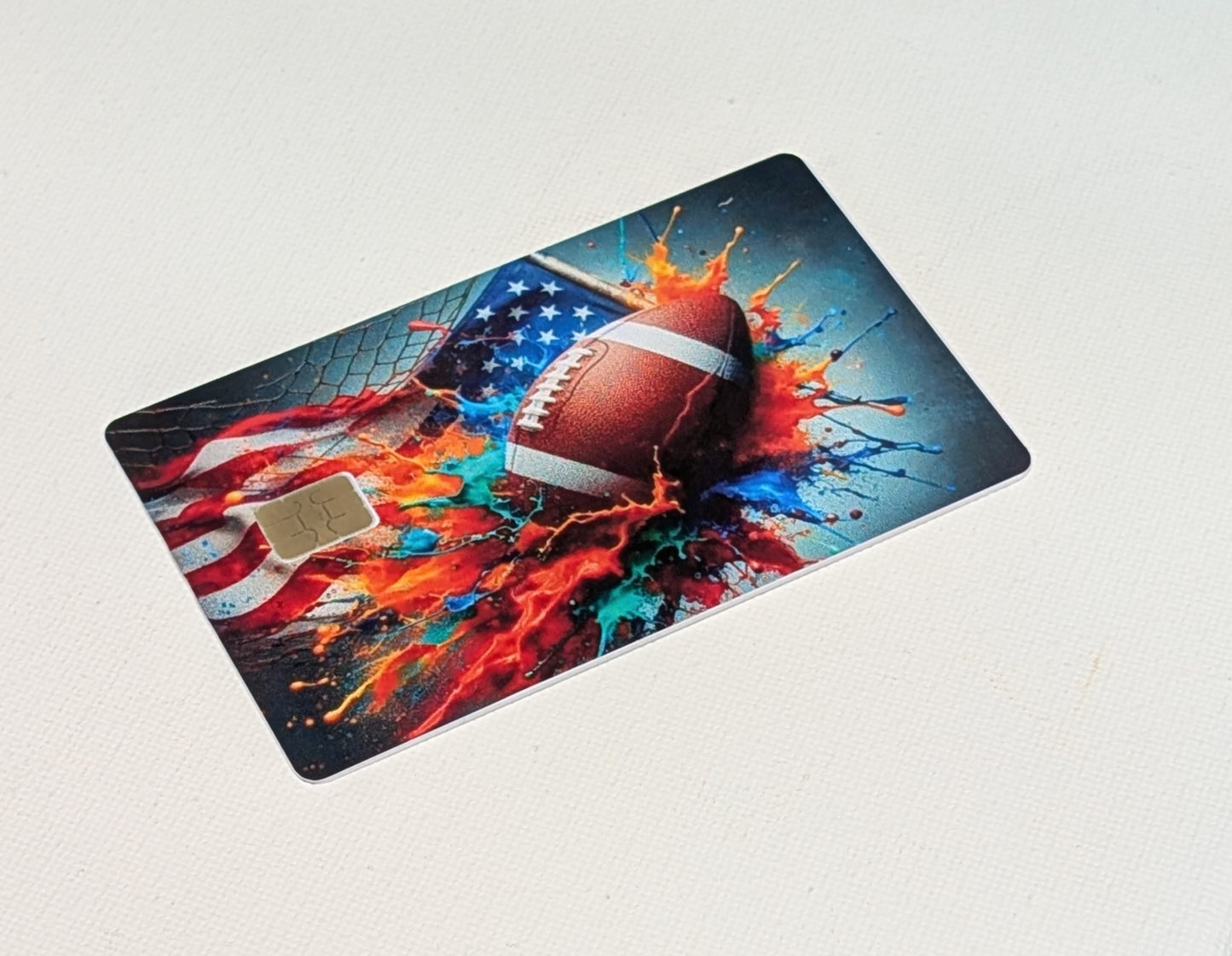 Football Credit/Debit Card Sticker, Skin, Cover