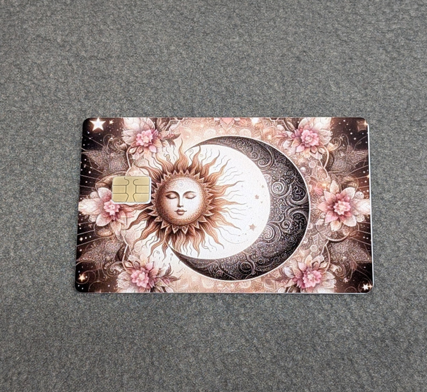 Sun & Moon Credit/Debit Card Sticker, Skin, Cover