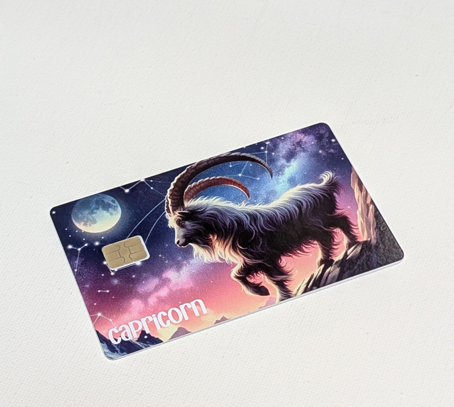 Capricorn Zodiac Sign Credit/Debit Card Sticker, Skin, Cover